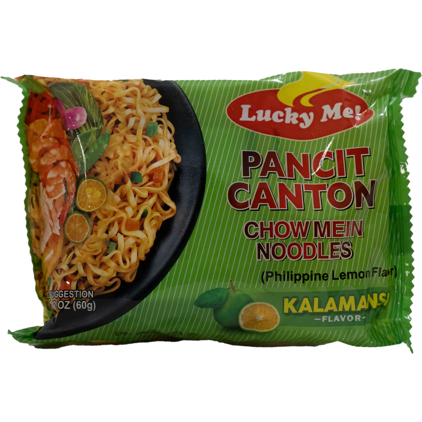 Lucky Me, Pancit Canton Chow Mein Noodles, Kalamansi Flavor