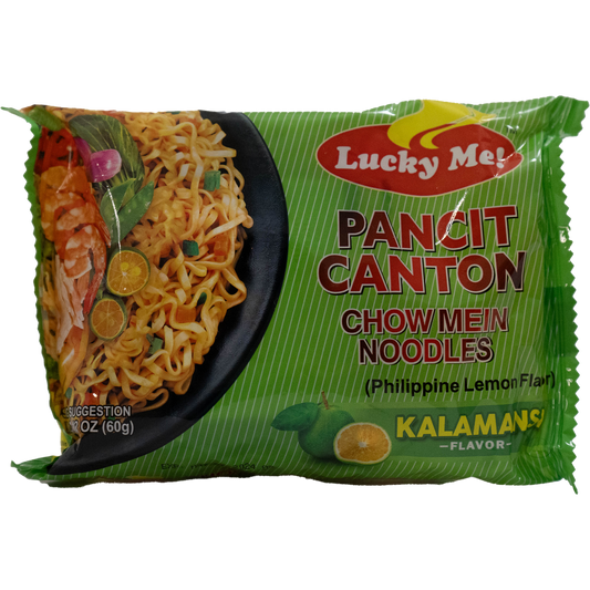 Lucky Me, Pancit Canton Chow Mein Noodles, Kalamansi Flavor