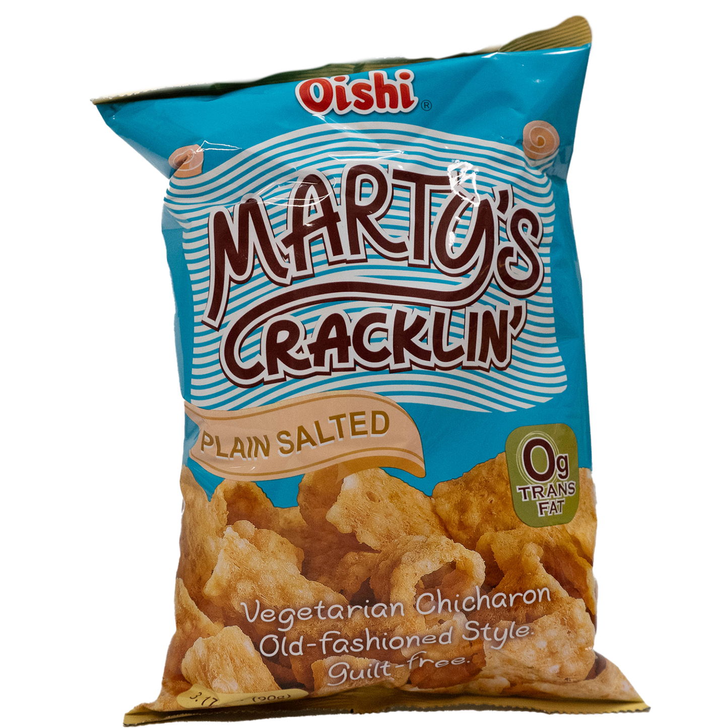 Oishi, Marty's Cracklin', Plain Salted