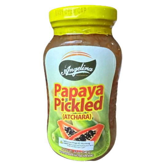 Angelina, Papaya Pickled, Atchara